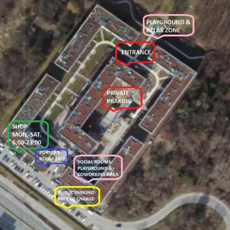 Solaris Bella Apartment- Tauron Arena 아파트